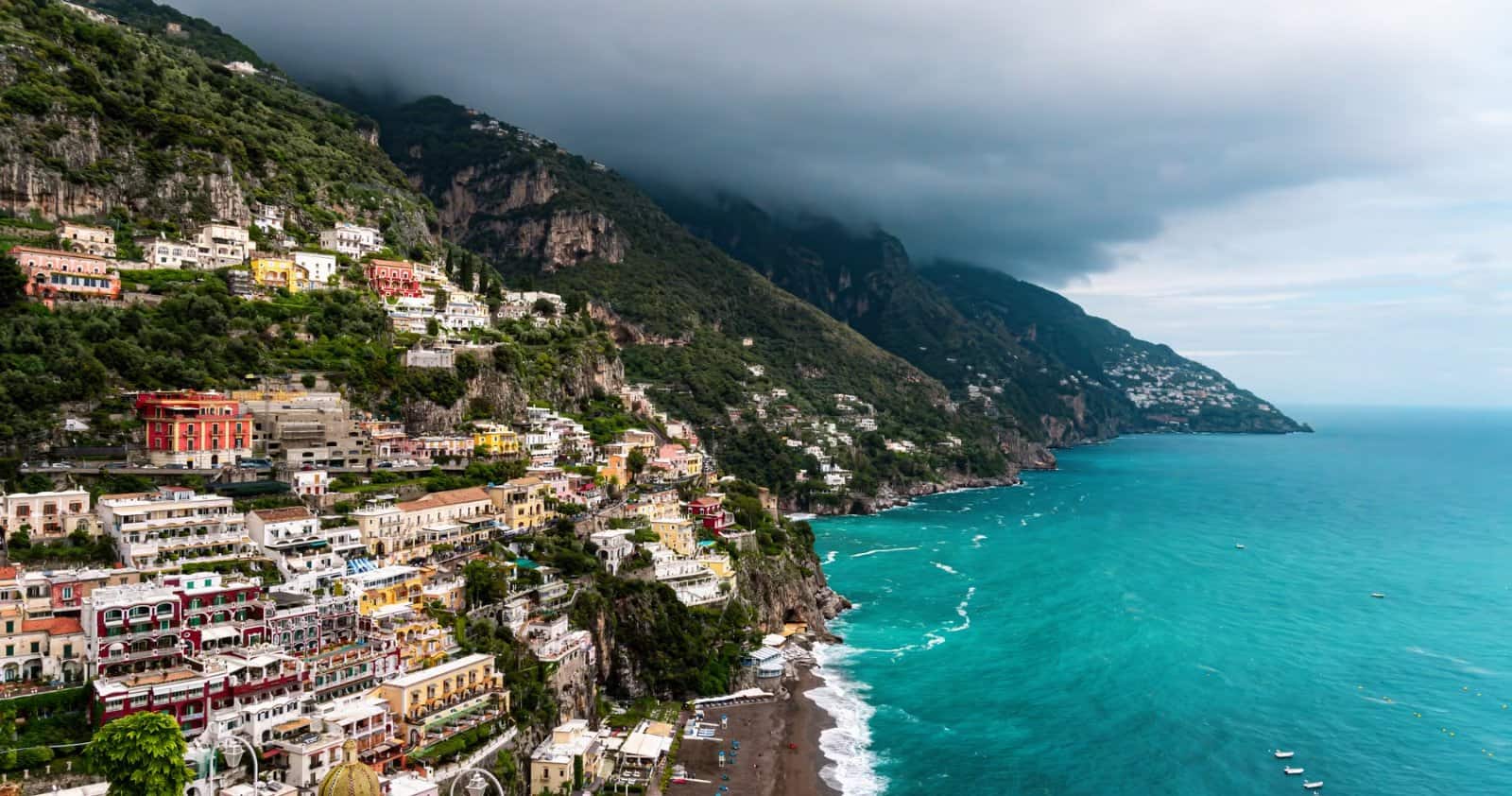 Positano on the Amalfi Coast, Italy