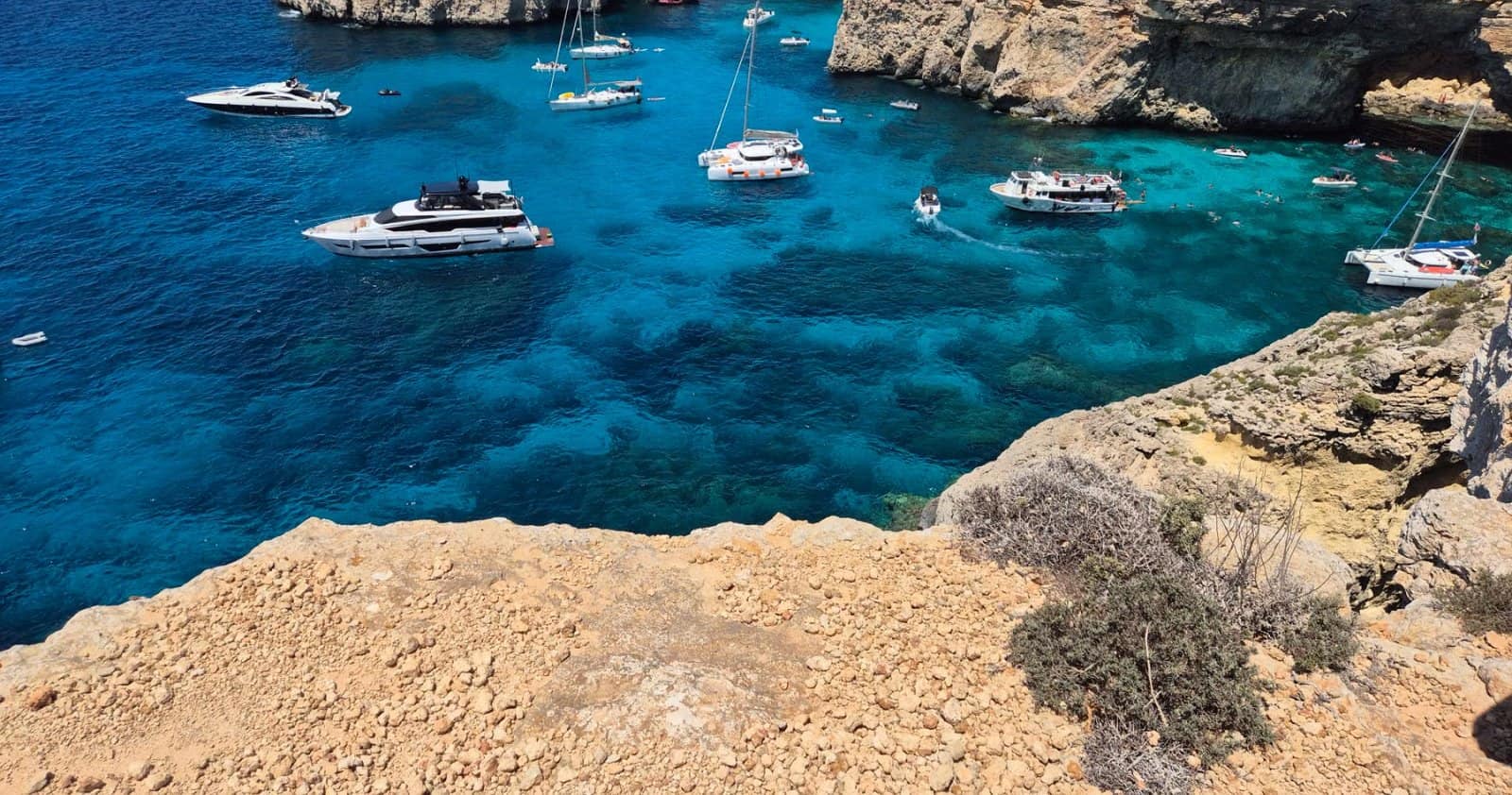 The Blue Lagoon at Comino, Malta